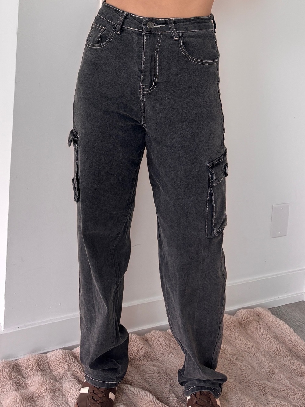 Black Cargo Pants